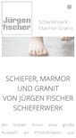 Mobile Screenshot of jf-schieferwerk.de